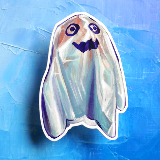 Ghost 1 - Glossy Vinyl Sticker