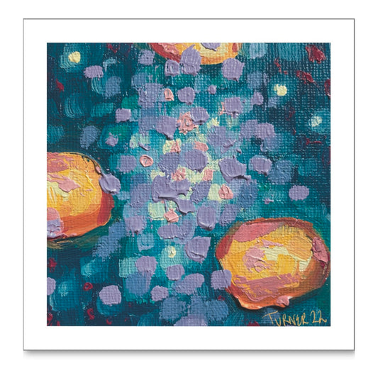 Art History Color Study #3 - 6 x 6 inch Fine Art Giclee Print