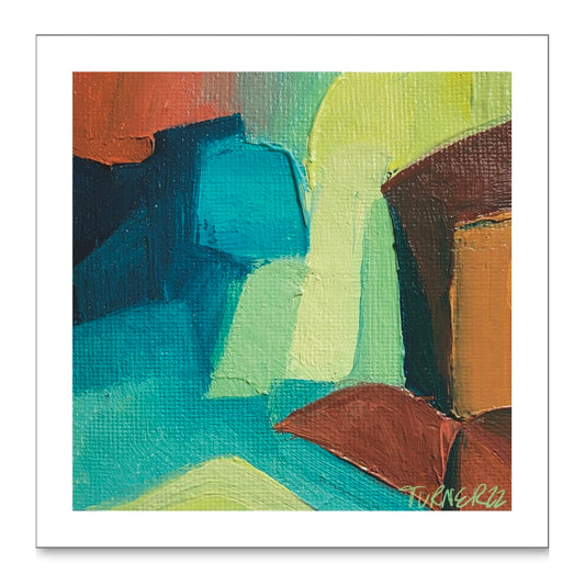 Art History Color Study #8 - 6 x 6 inch Fine Art Giclee Print