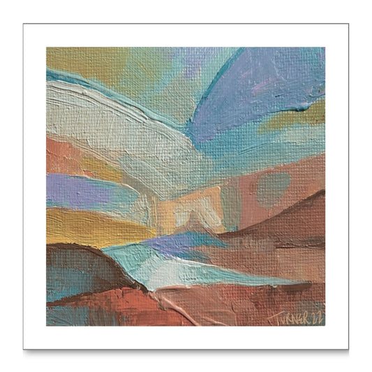 Art History Color Study #2 - 6 x 6 inch Fine Art Giclee Print