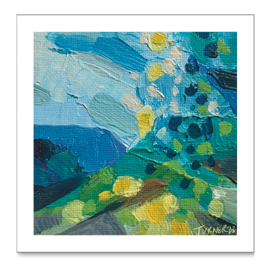 Art History Color Study #4 - 6 x 6 inch Fine Art Giclee Print